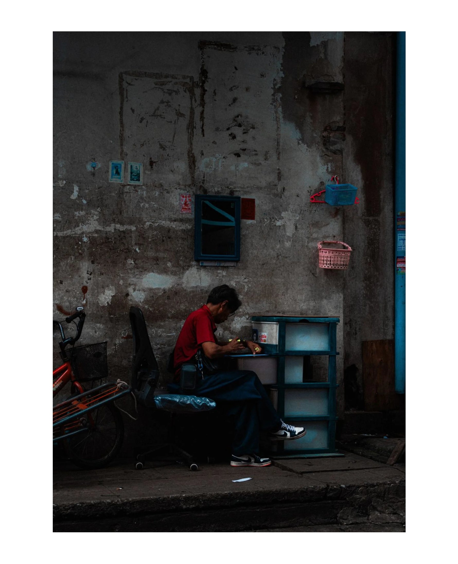 Assembly unframed art print on museum-grade archival paper