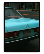 Classic Curves on hand-stretched cotton canvas, black floater frame