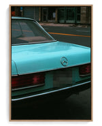 Classic Curves on hand-stretched cotton canvas, natural-wood floater frame