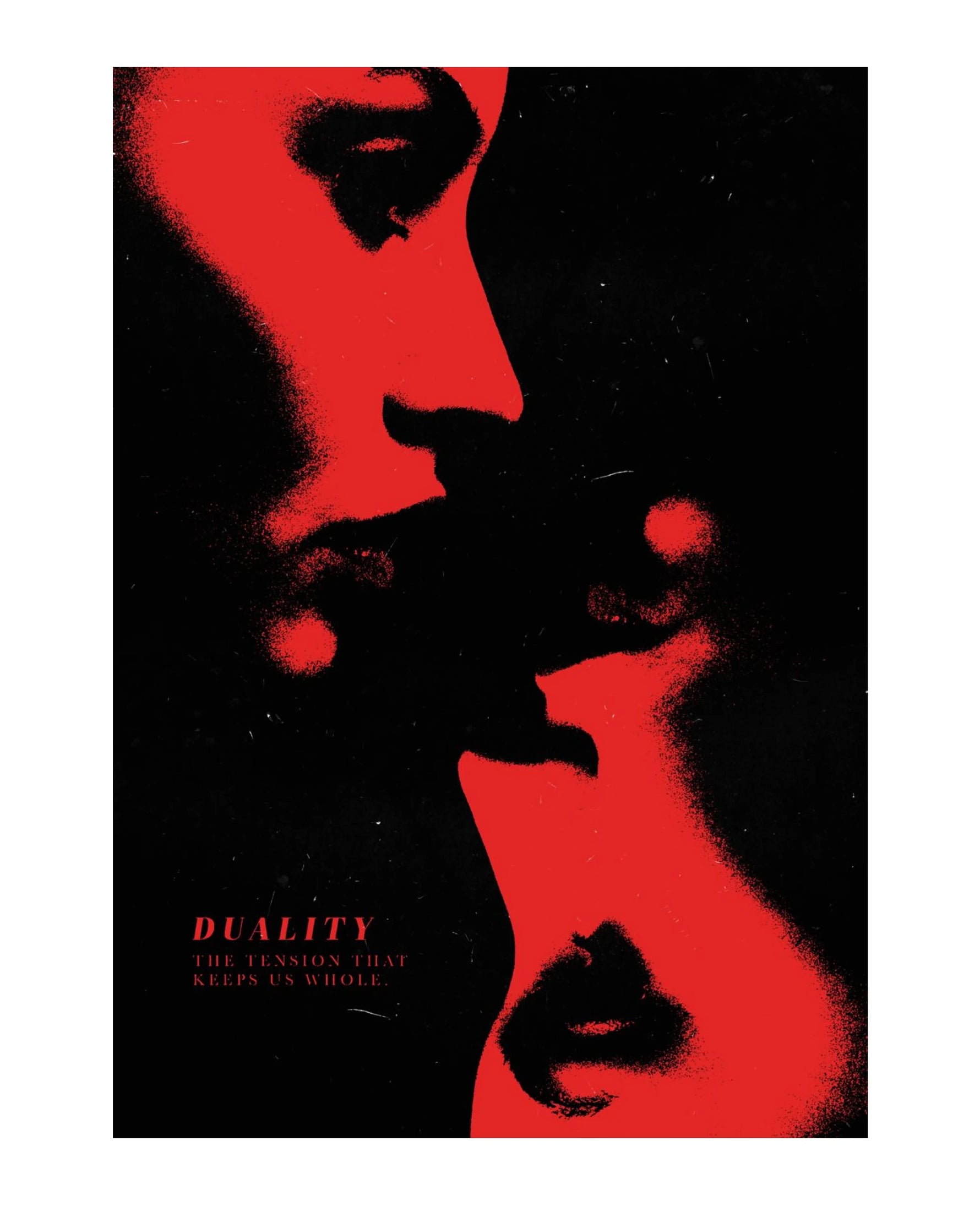 Duality unframed art print on museum-grade archival paper