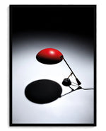 BAG Turgi art print, framed in black wood with acrylic glazing