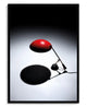 BAG Turgi art print, framed in black wood with acrylic glazing