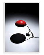 BAG Turgi art print, framed in white wood with acrylic glazing
