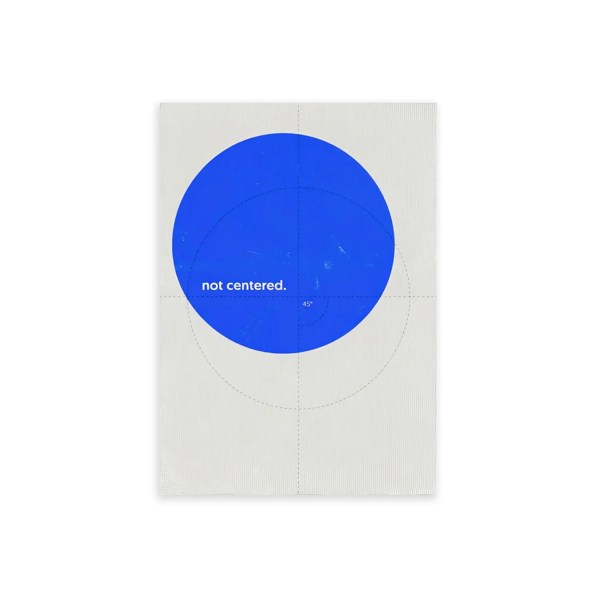 Nº 021 – Not Centered